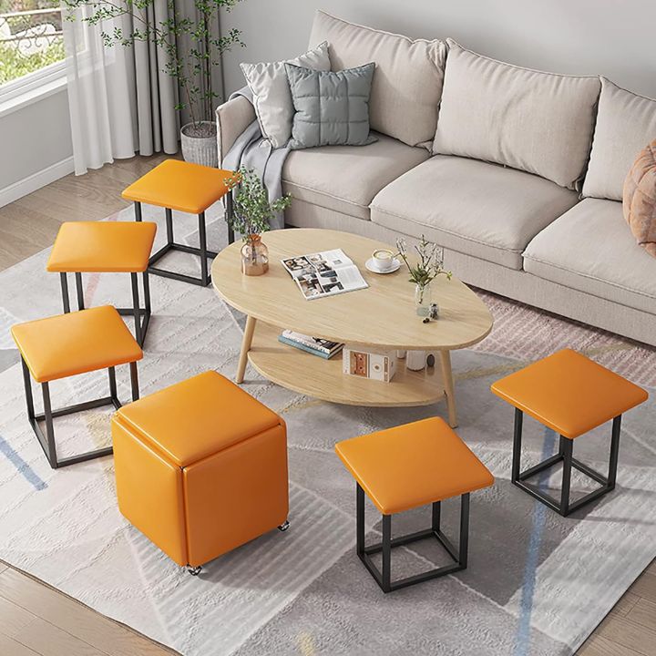 Multi-Cube Stool 5 in 1 For Dining, Living and Bed Room