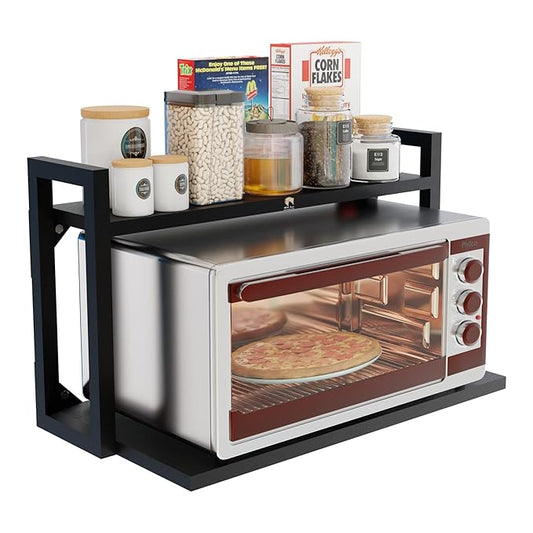 Wall Mount Metal Microwave Stand