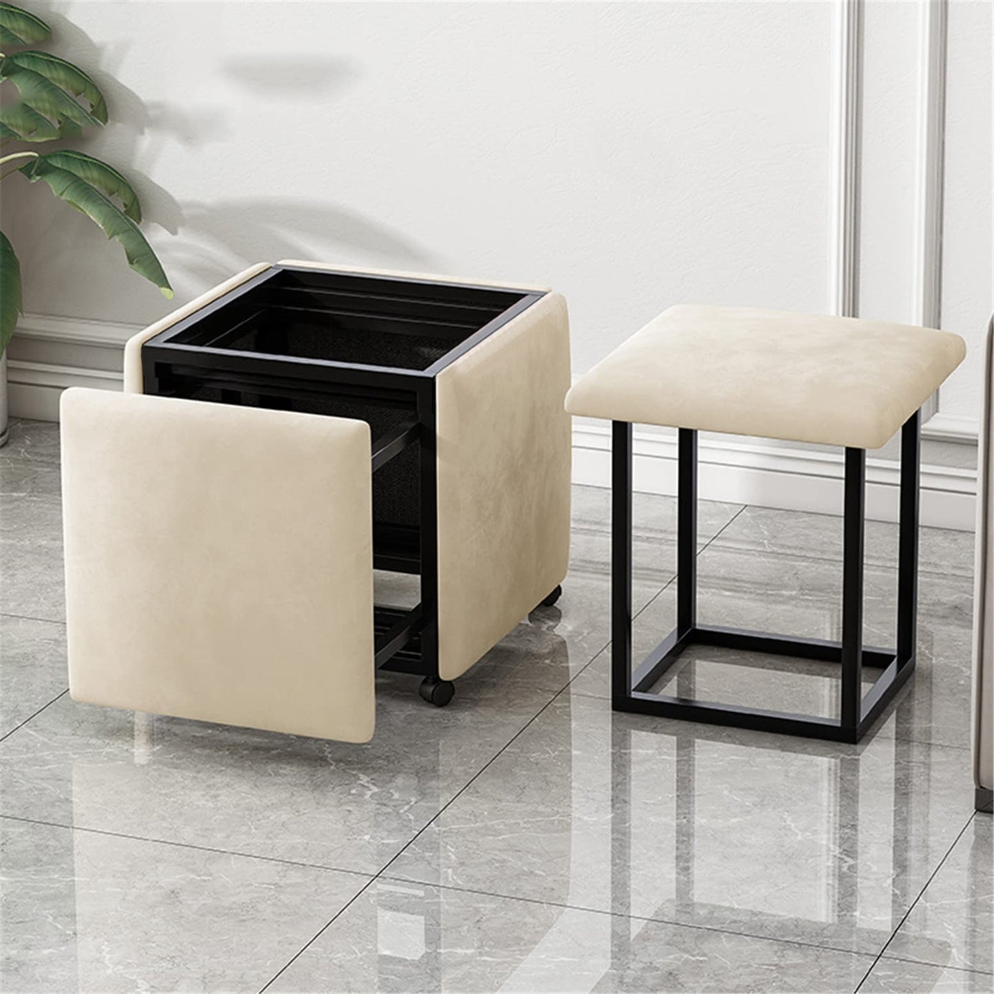 Multi-Cube Stool 5 in 1 For Dining, Living and Bed Room