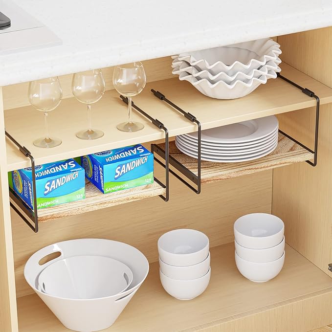 SpaceAid Cabinet Shelf Organizers , Kitchen Counter