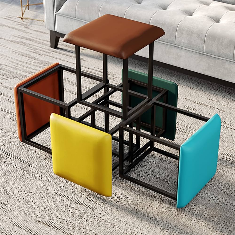 Multi-Cube Stool 5 in 1 For Dining, Living and Bed Room