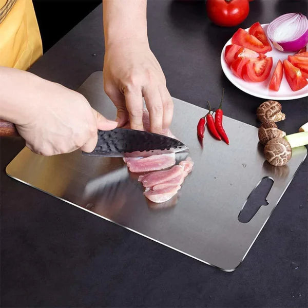 Multi-Function Stainless Steel Cutting Board